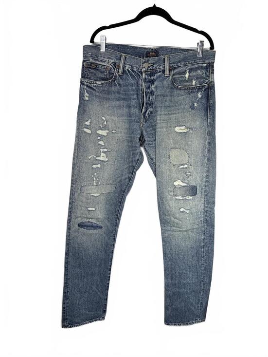 Polo Ralph Lauren Other - Polo Ralph Lauren The Sullivan Slim Distressed Denim Jeans 34x34